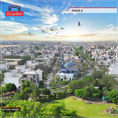5 Marla plot Tahir block SA Garden Phase II