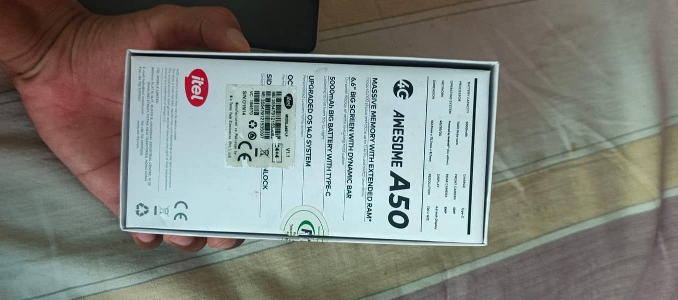 Itel A50 8