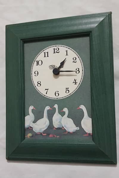 BRANDED WALL CLOCK, JAPAN MOVEMENT