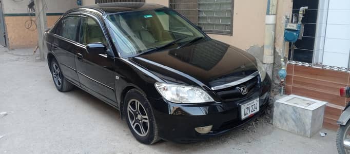 Honda Civic 2005 Model Outclass Mint Condishion Faimly used AC Car
