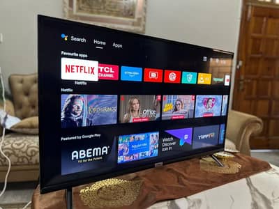 TCL andriod LED 43 inches excellent quality.
