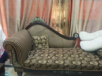 Pure Wooden Dewan Sofa