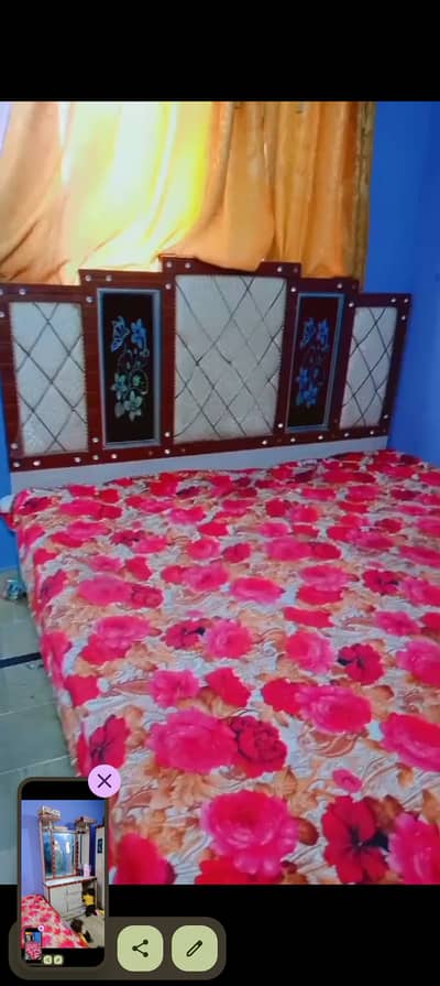 Bed room set 4 year used