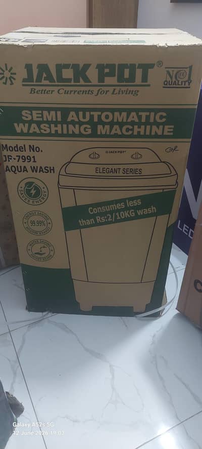 semi automatic washing machine
