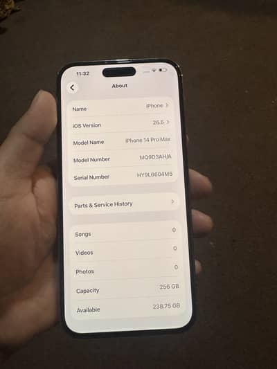 I phone 14 pro max full box