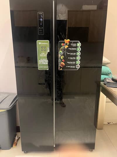 Dawlance side by side double door new condition