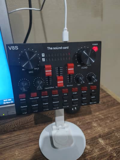 soundcard jo log TikTok youtube me live betha ty unke liye hai