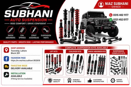 Premium Ironman Car Shock Absorbers & Coil Spring Suspension Set