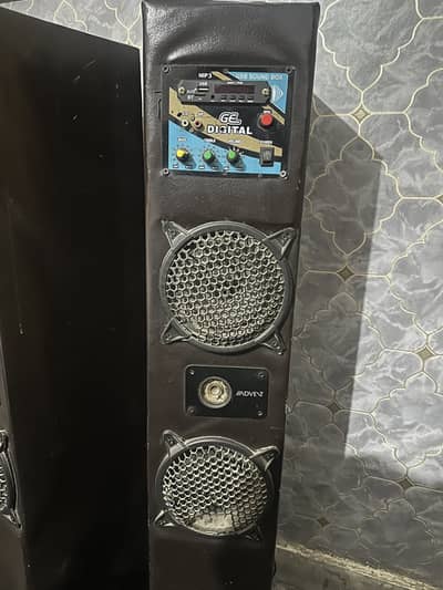 Bluetooth Tower Speaker with USB & powerful Bass