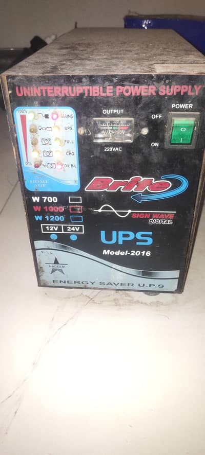 ups 1000 watt with battery