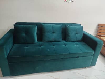 convertable sofa cum double bed