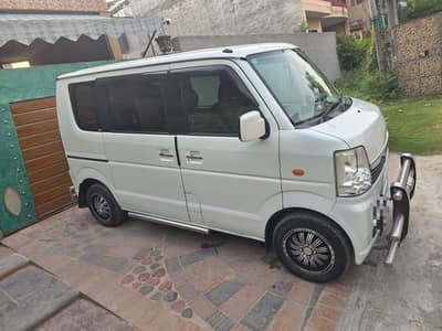 Suzuki Every Wagon Turbo, Pearl white