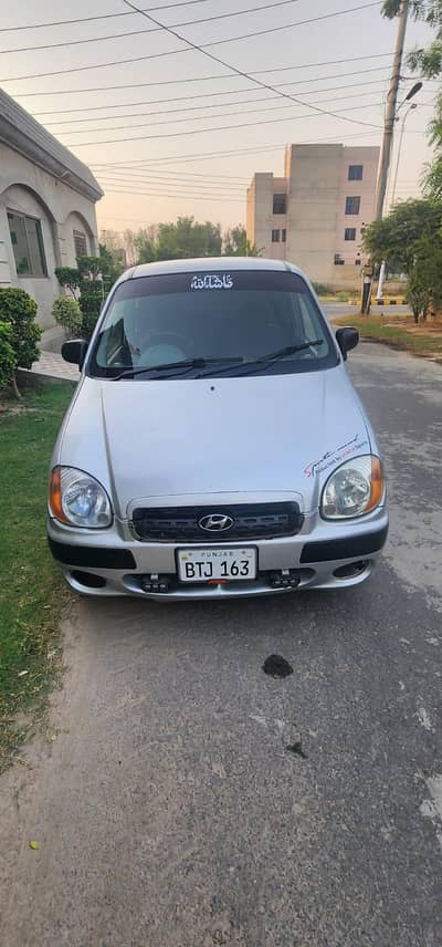 Hyundai Santro 2004 new tyres lush