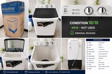 ECO STAR SINGLE TUB WASHING MACHINE
