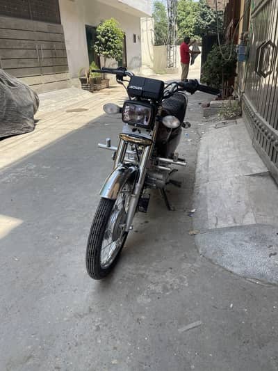 125 silaf start bike golden 03225037449