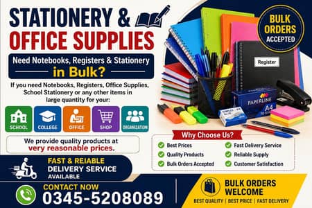 Wholesale Stationery Registers & Notebooks