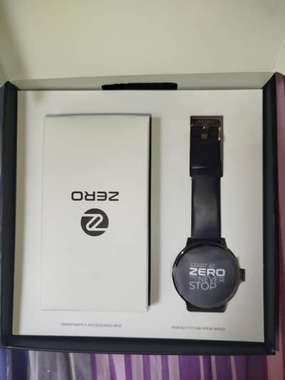 Zero Lifestyle Watch Used battery timing 7 days