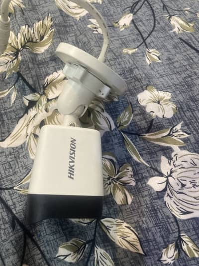 Hikvision Bullet Security Camera Close-Up