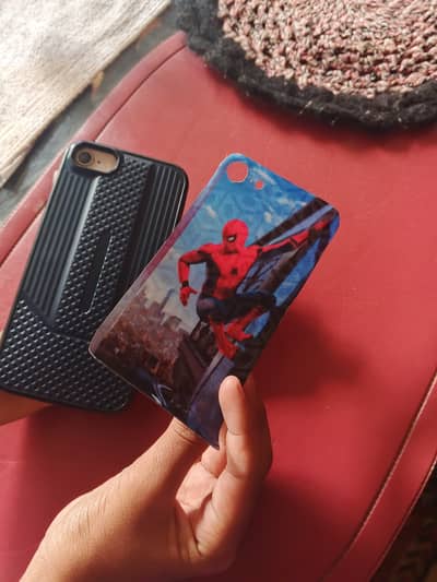 IPHONE 8 HA back glass crack  ha back se cover charger free home not