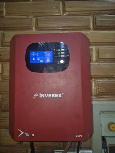 inverex  2400  2 solar panel be connected kra sta ho