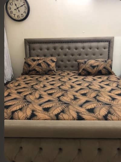 Cushioned King Sized Bed