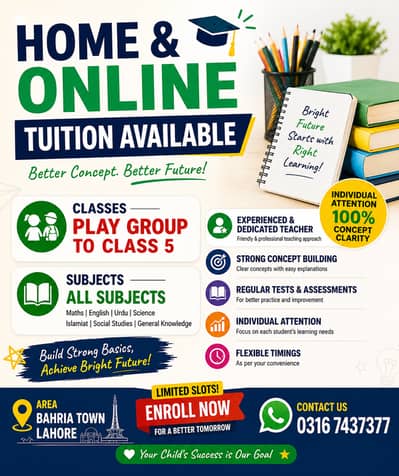 Home Tutor Available