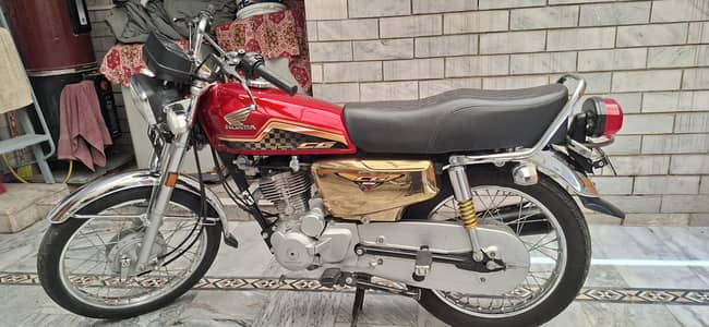 Honda cg 125 gold edition self start for sale in Rawalpindi
