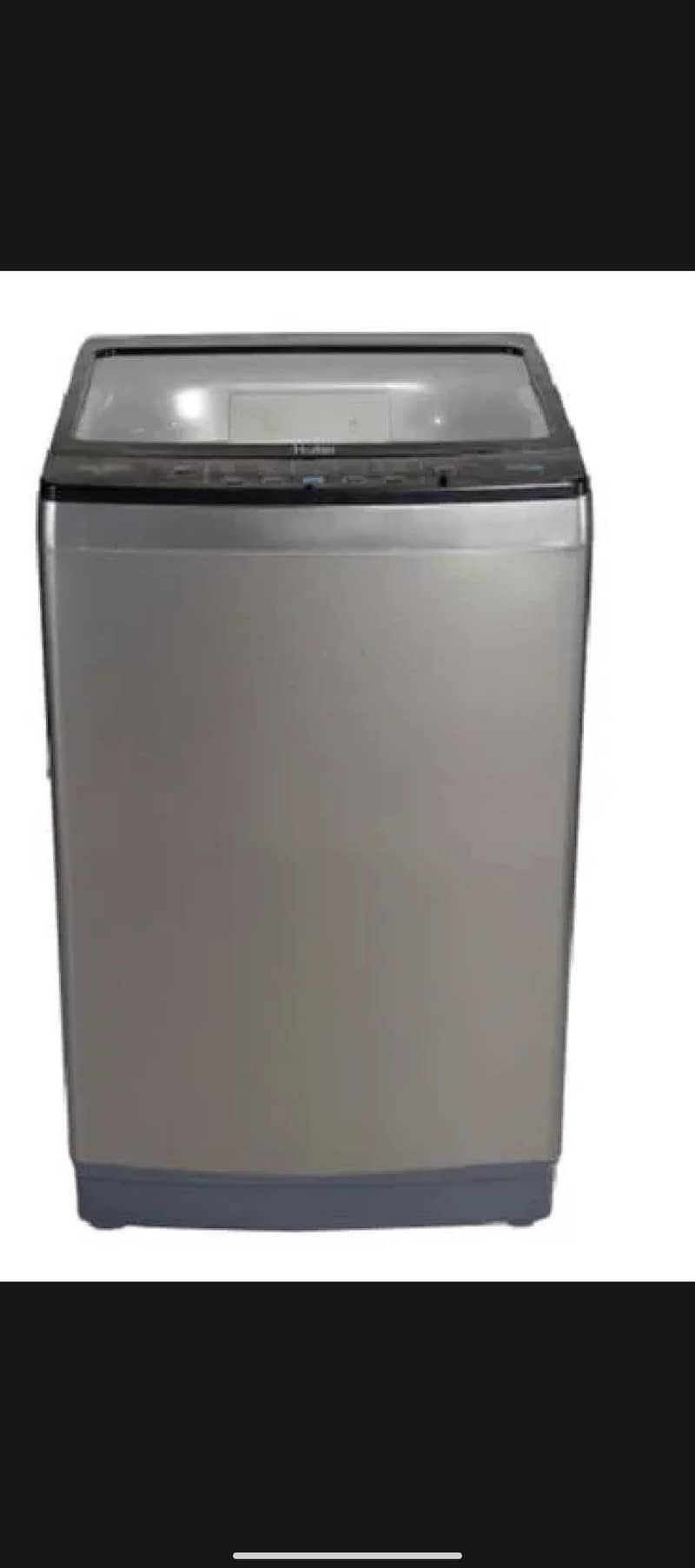 Haier fully automatic washing machine front load 1