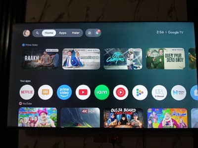 Haier 55 inch QLED 4k Google TV