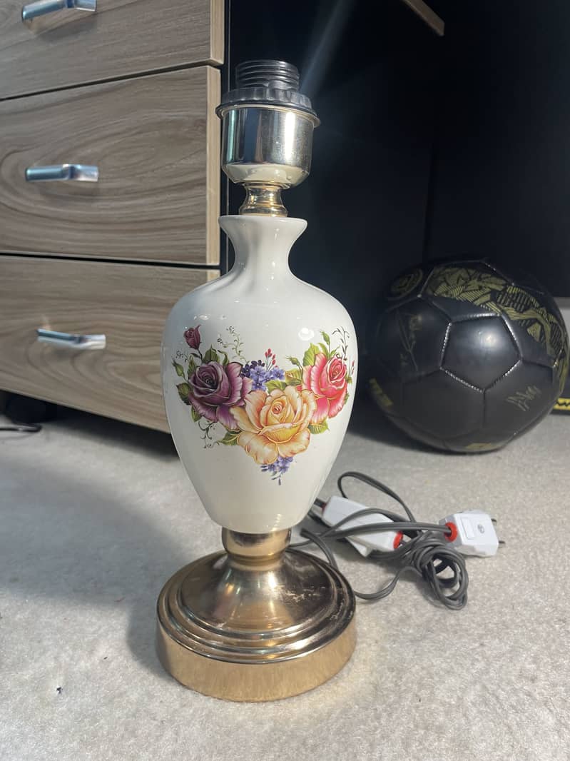 Side table lamp pair 1