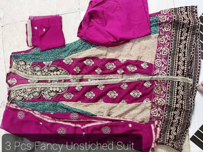 Fancy Frock, 2 Pcs Suits and Shirt Pcs