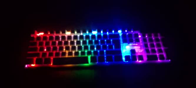 Lighting keyboard for gaming water proof.