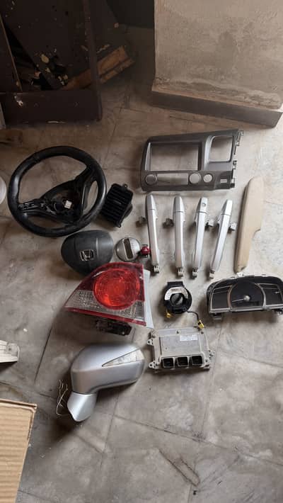 Honda civic Reborn 2008-2012 Parts Each part Rs. 5000