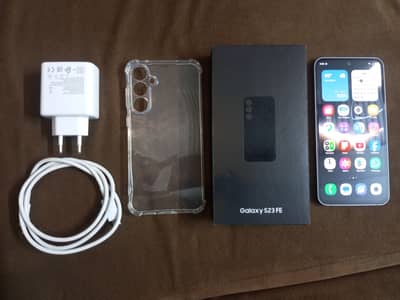 Samsung Galaxy S23 FE 8/128 Non PTA Factory Unlocked Box Charger