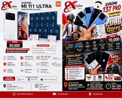 Xiaomi Redmi Mi 13T Pro 16GB 256GB PUBG 120FPS Dimensity 9200+