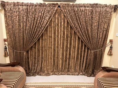 Complete house curtains (2 bed room and drawing room)