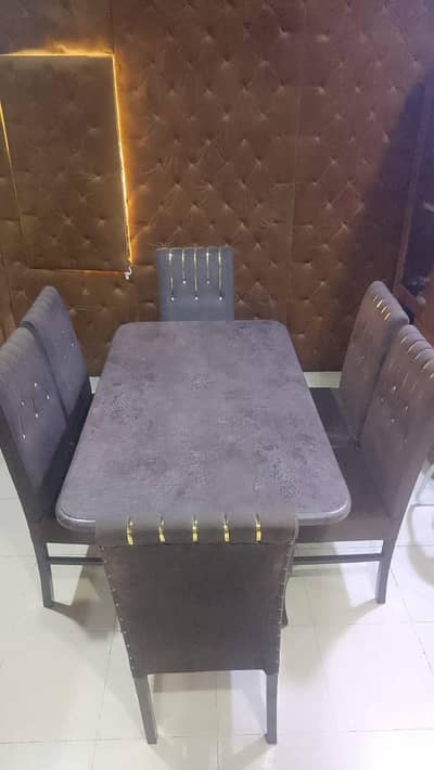 six person dining table