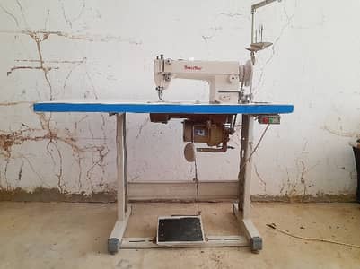 SunSir Industrial Sewing Machine – Heavy Duty (Double Presser Foot)