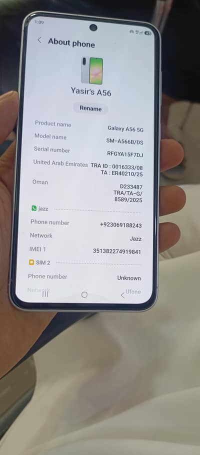 Samsung A56 5g