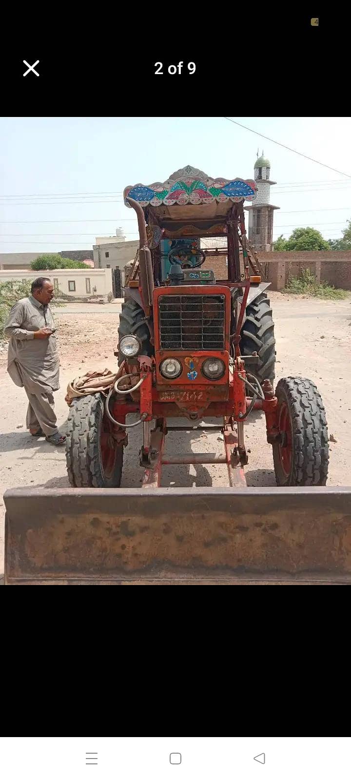 tractor Belarus 7