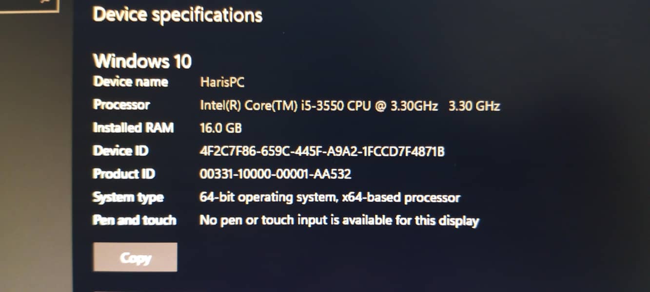 Dell Computer i5 3