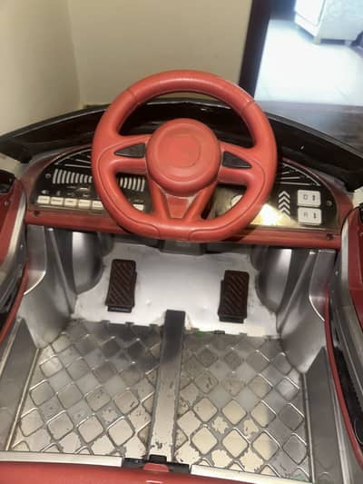 Large Kids Electric Ride-On Car – 40” x 28” Battery Needs Replacement