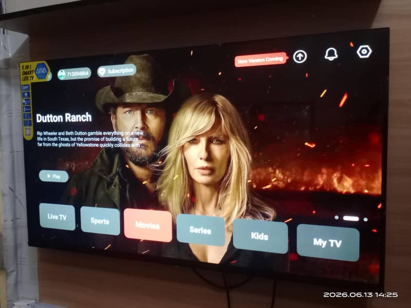 Led 43inch Aiva Android Boderless voice control B 4