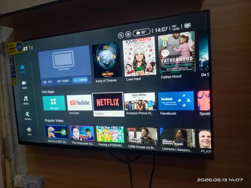 Led 43inch Aiva Android Boderless voice control B 5