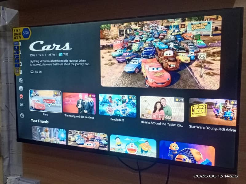 Led 43inch Aiva Android Boderless voice control B 8