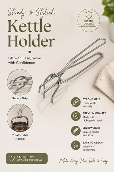 Kettle Stand , kettle Holder ,Whisk,Skimmer