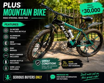 Mountain bike in best condition
