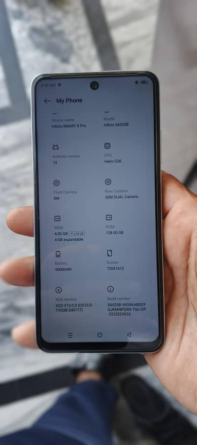 Infinix smart 8 pro 4+4 128gb