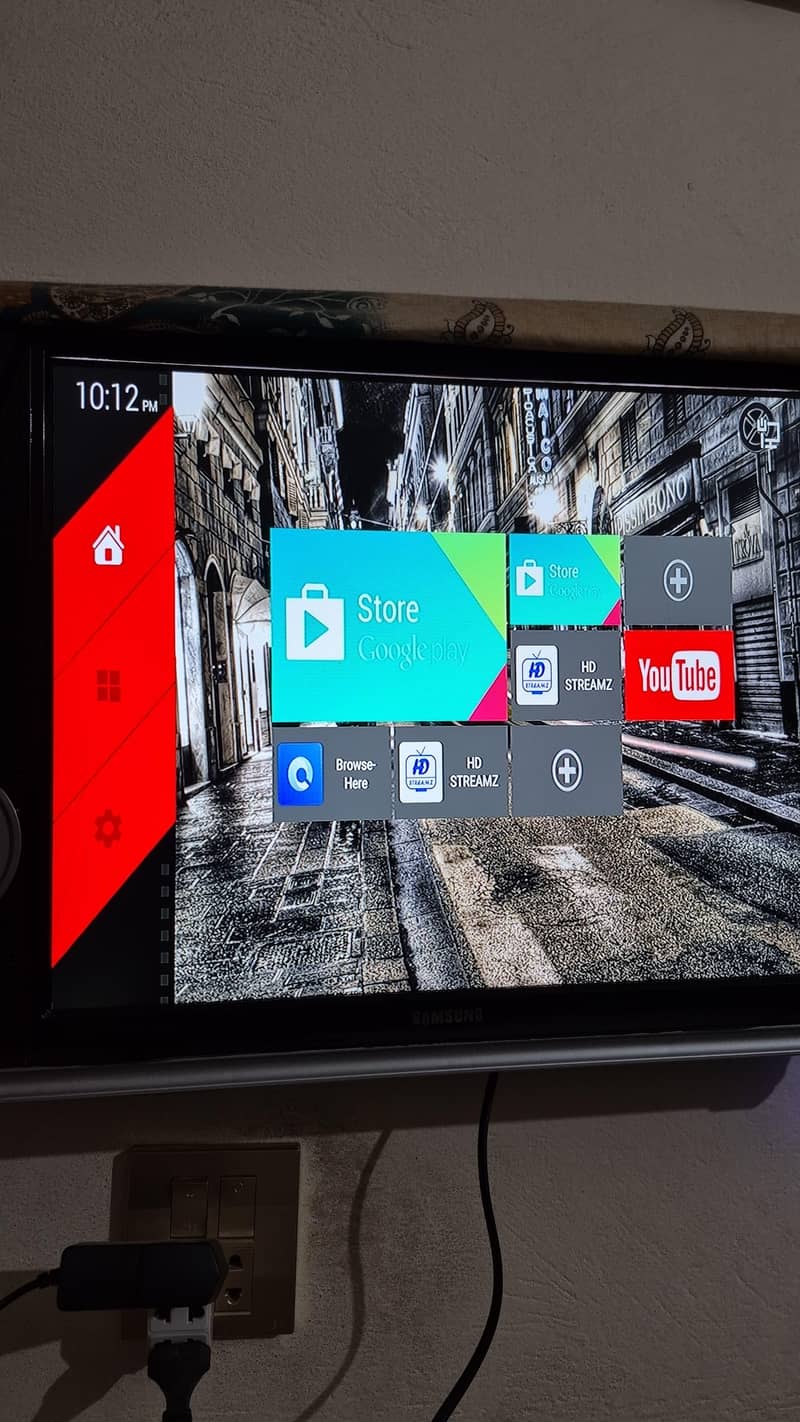 links Android device 6
