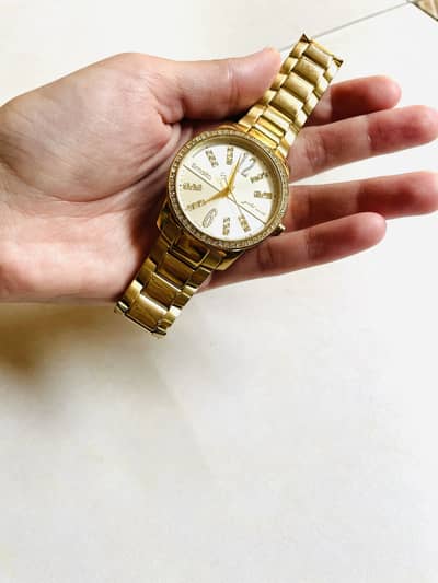 Smalto gold rush watch